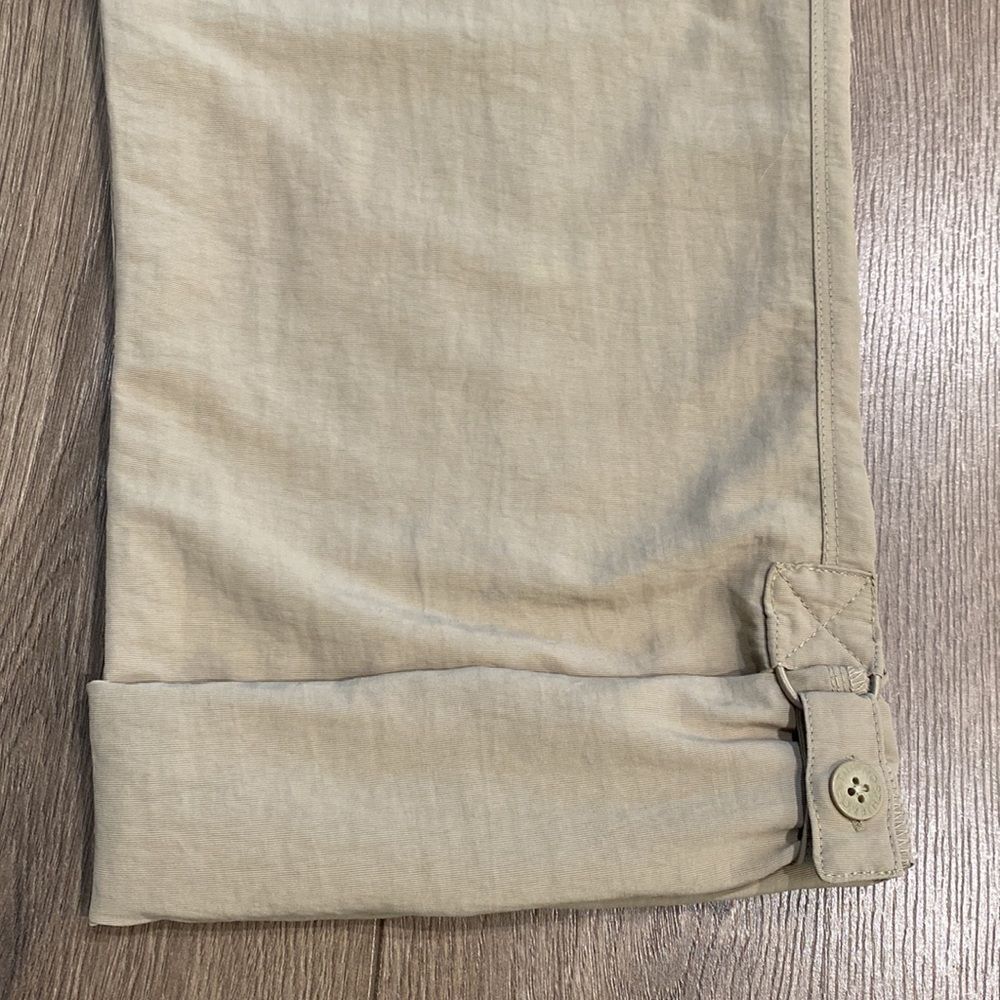 NWOT The North Face Tan Convertible Nylon Hiking Active Pants Size 6 - Picture 6 of 16